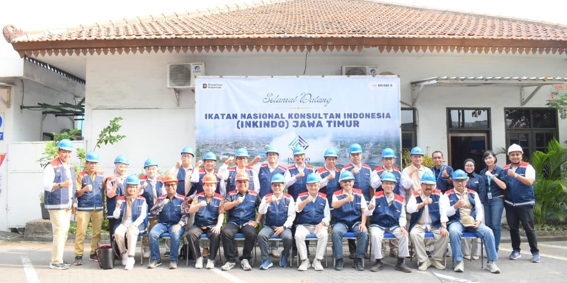 INKINDO Jawa Timur Kunjungi Pabrik Bhirawa Steel, Perkuat Sinergi Industri Konstruksi